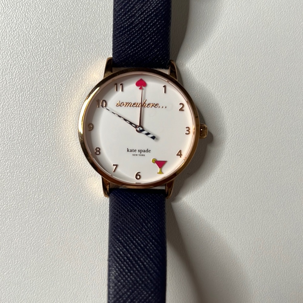 Kate spade navy blue watch